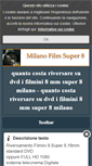 Mobile Screenshot of milanofilmsuper8.com